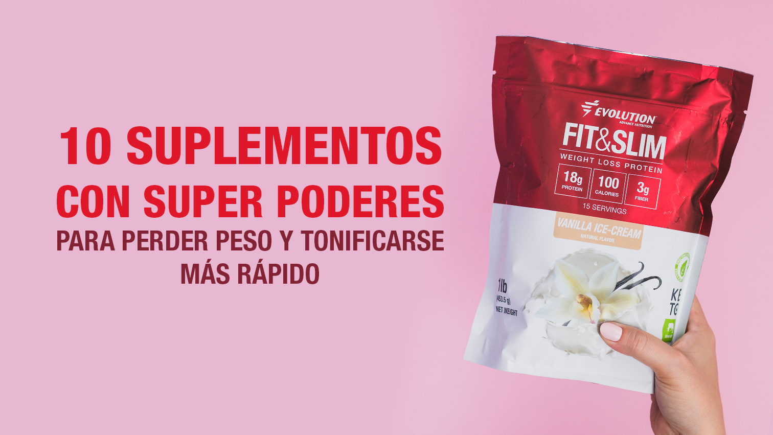10 suplementos con super poderes para perder peso y tonificarse más rápido
