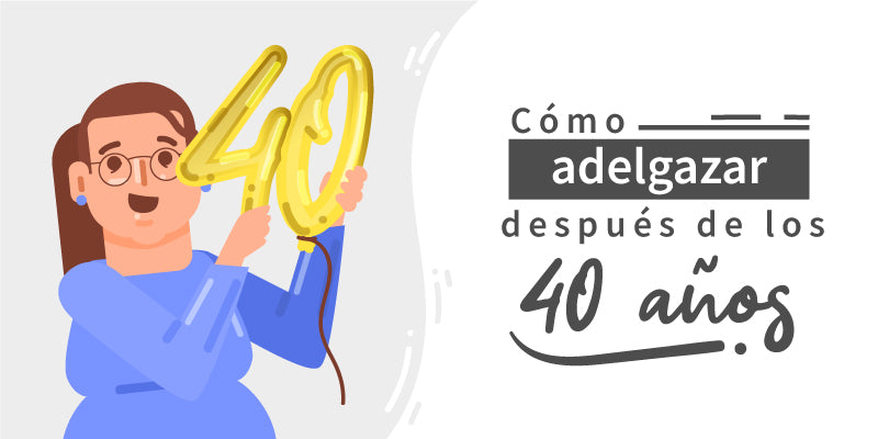 Cómo adelgazar después de los 40