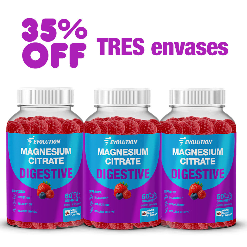 Gomitas de citrato de magnesio soporte digestivo