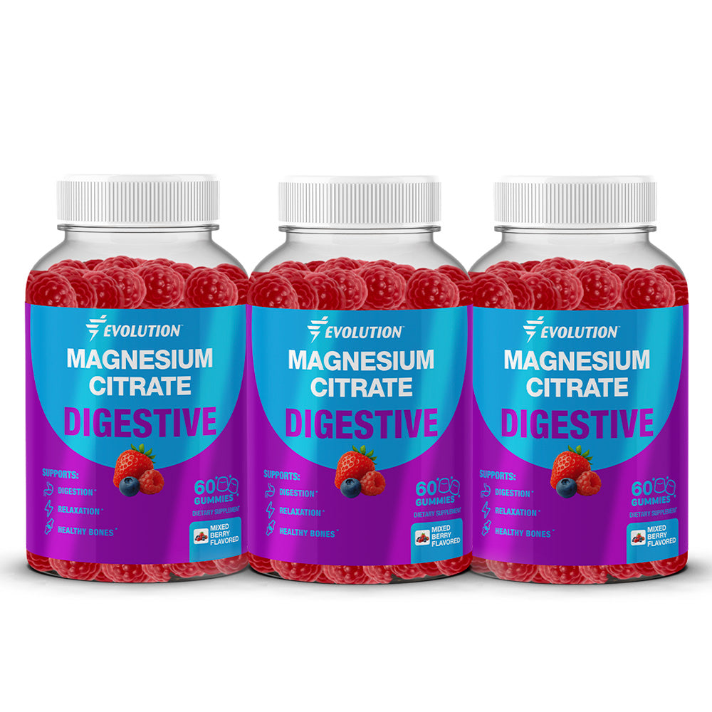 Gomitas de citrato de magnesio soporte digestivo