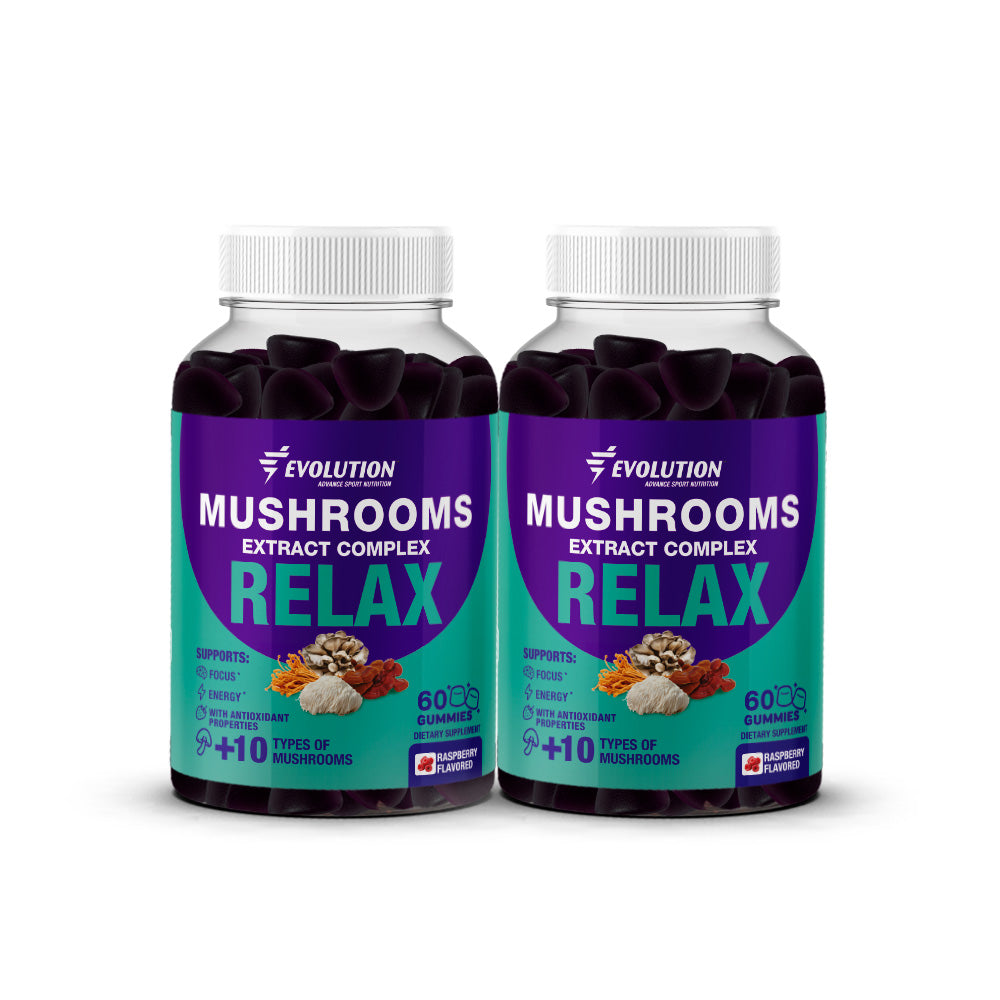 Gomitas de Mushroom 10 en 1:  Extract Complex Relax