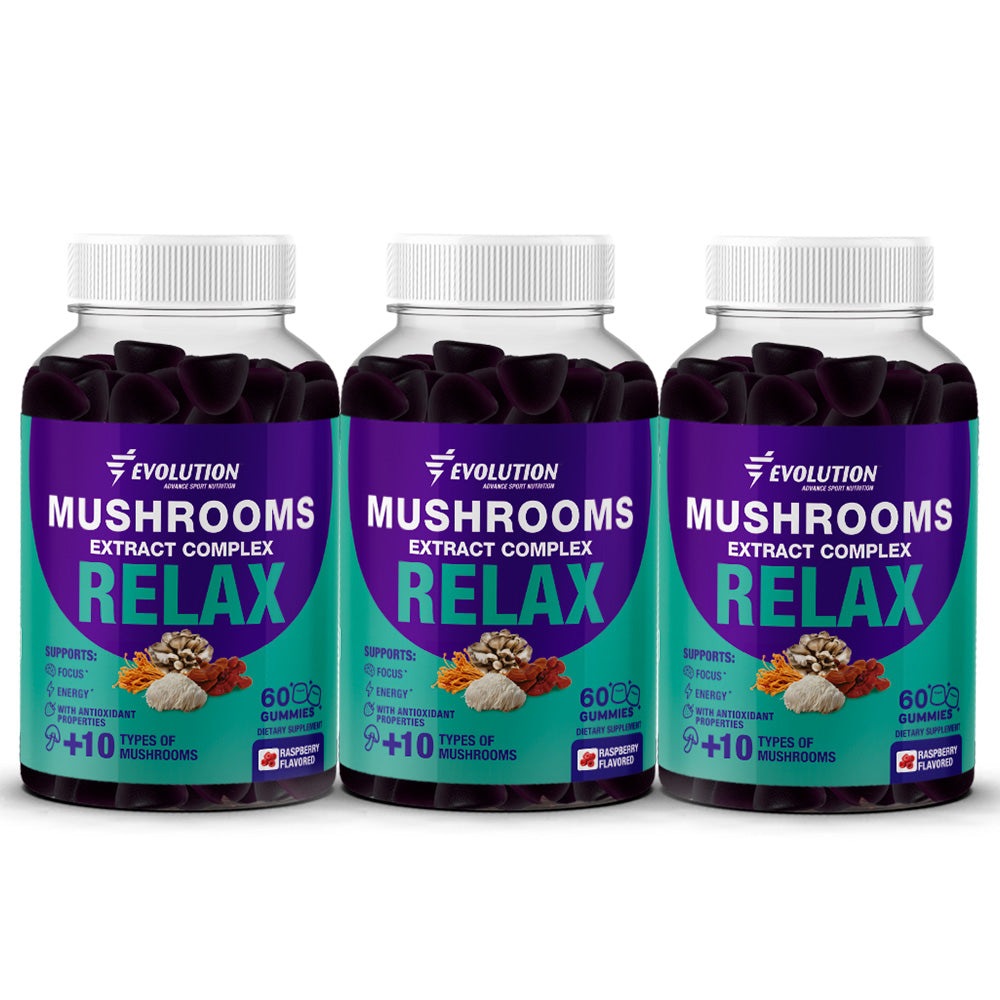 Gomitas de Mushroom 10 en 1:  Extract Complex Relax