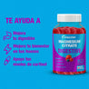 Gomitas de citrato de magnesio de Evolution, soporte digestivo con beneficios para tus huesos y niveles de cortisol.