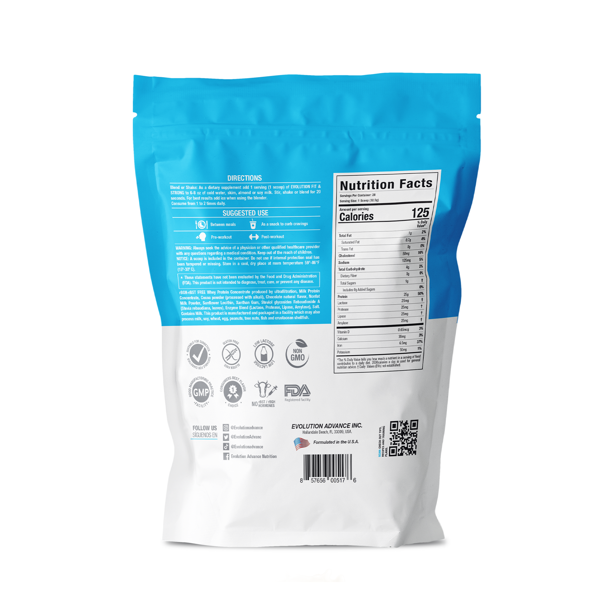 Proteína de suero de leche Fit & Strong