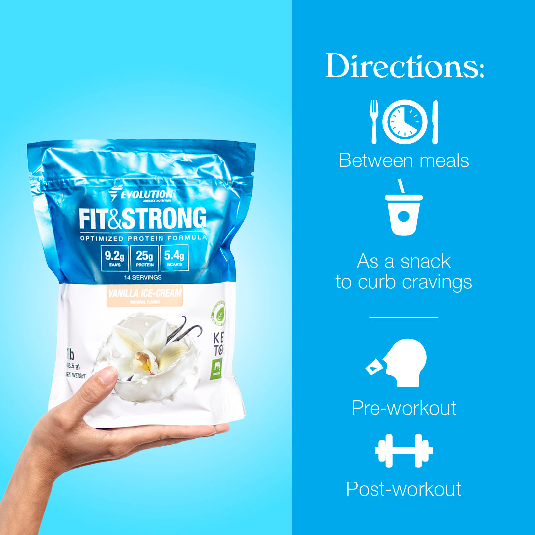 Proteína de suero de leche Fit & Strong